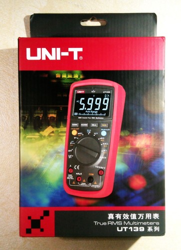 Uni model ut139e multimeter - uni-t,